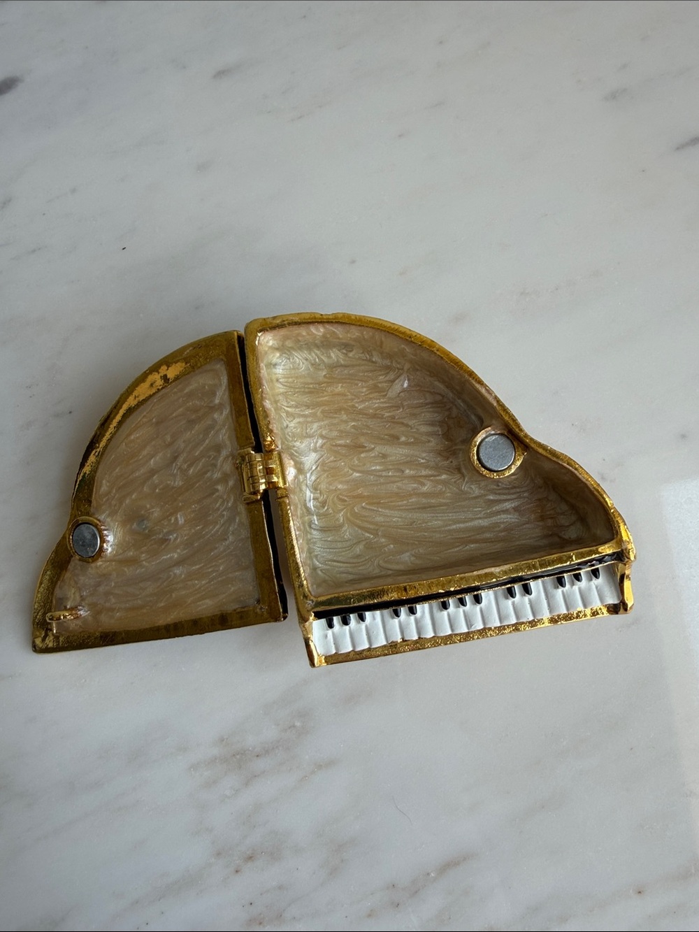 Jeweled Grand Piano Trinket Box - Picture 2 of 4